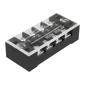 REXANT Блок зажимов клеммный БЗН ТВ-2504 2,5мм2 25A 4 пары REXANT