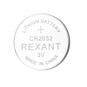 REXANT Батарейка литиевая CR2032 3В блистер 1 шт. REXANT