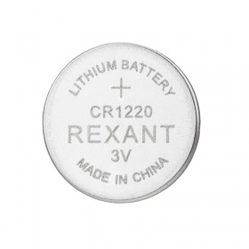 REXANT Батарейка литиевая CR1220 3В блистер 5 шт. REXANT