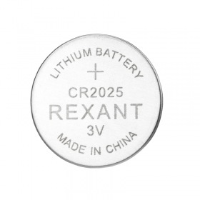 REXANT Батарейка литиевая CR2025 3В блистер 5 шт. REXANT
