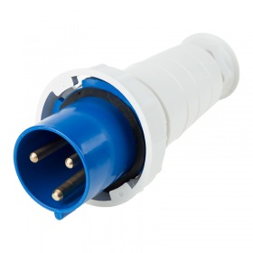 REXANT Вилка 033 переносная 2Р+РЕ 63А 220В IP67 REXANT