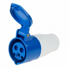 REXANT Розетка 213 переносная 2Р+РЕ 16А 220В IP44 REXANT