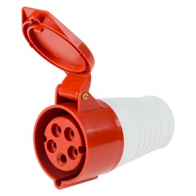 REXANT Розетка 215 переносная 3Р+РЕ+N 16А 380В IP44 REXANT