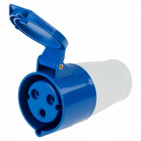 REXANT Розетка 223 переносная 2Р+РЕ 32А 220В IP44 REXANT