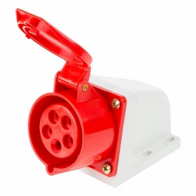 REXANT Розетка 115 стационарная 3Р+РЕ+N 16А 380В IP44 REXANT