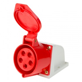 REXANT Розетка 125 стационарная 3Р+РЕ+N 32А 380В IP44 REXANT