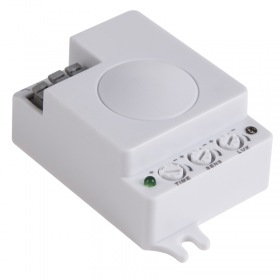 REXANT Датчик движения потолочный микроволновый ДДПМ 02, 180 (гориз)/360 (верт), 1200 Вт, 10-2000 Лк, 3-10 м, 10-900 сек. 5,8 ГГц REXANT