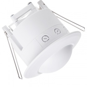 REXANT Датчик движения точечный микроволновый ДДТМ 01, 360°, 1200 Вт, 10-2000 Лк, 3-10 м, 10-900 сек. REXANT