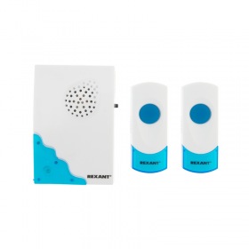 REXANT Беспроводной дверной звонок с двумя кнопками вызова IP 44 REXANT  RX-4