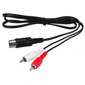 REXANT Шнур DIN 5PIN - 2 RCA, длина 1,2 метра  REXANT