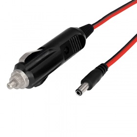 REXANT Автозарядка с индикатором (разъем 2.1х5.5) (АЗУ) шнур прямой 1.5 м REXANT