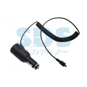 REXANT Автозарядка с индикатором microUSB (АЗУ) (5 V, 2000 mA) шнур спираль до 2 м REXANT