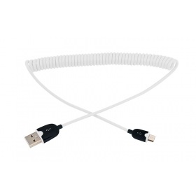 REXANT USB кабель универсальный microUSB шнур витой 1,5 м белый REXANT
