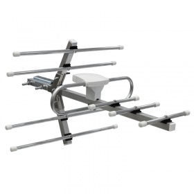 REXANT ТB-Антенна наружная для цифрового телевидения DVB-T2 (модель RX-410-1) (пакет)  REXANT