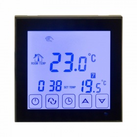 REXANT Терморегулятор сенсорный с автоматическим программированием R200B черный REXANT