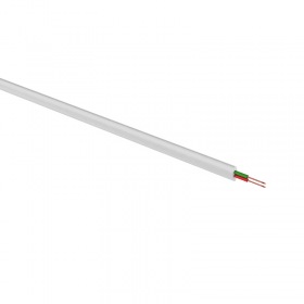REXANT Кабель телефонный 2 жилы, 100 м. , белый, (CCA), (ШТЛП-2) REXANT