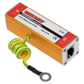 REXANT Грозозащита витой пары RJ45 разъем REXANT