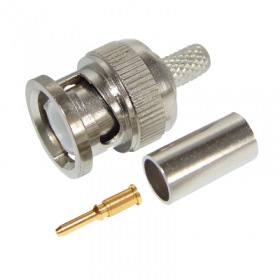 REXANT РАЗЪЁМ штекер BNC RG-59 обжим (01-001B) REXANT