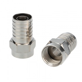 REXANT РАЗЪЕМ F-разъем RG-6 обжим (03-002B) 