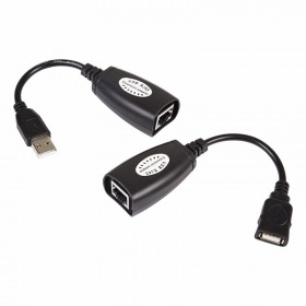 REXANT USB удлинитель по витой паре (8p8c) REXANT