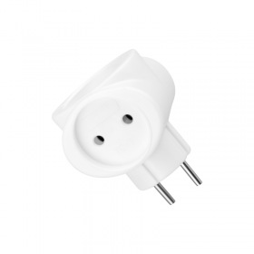 REXANT Тройник электрический биметалл 220В,16А белый