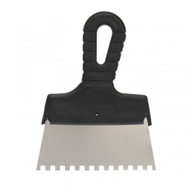 REXANT Шпатель фасадный REXANT 150 мм зуб 6х6 нержавеющая сталь, пластмассовая ручка