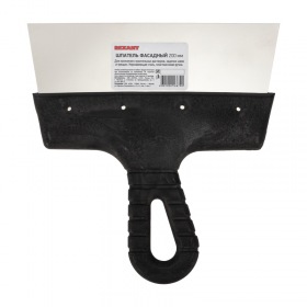 REXANT Шпатель фасадный 200 мм нержавеющая сталь, пластмассовая ручка REXANT