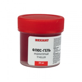 REXANT Флюс-гель для пайки REXANT, TT KELLER индикаторный, 20 мл, банка