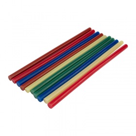 REXANT Клеевые стержни REXANT, Ø11 мм, 270 мм, цветные, 10 шт., хедер