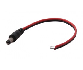 REXANT Разъем питания штекер 2.5х5.5x10 мм с проводом 20 см REXANT