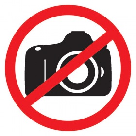 REXANT Табличка ПВХ запрещающий знак «Фотосъемка запрещена» 150х150 мм REXANT