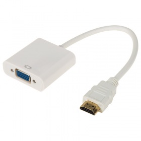 REXANT ПЕРЕХОДНИК шт. HDMI - гн. VGA (провод) + 3. 5 mm Аудио с питанием REXANT