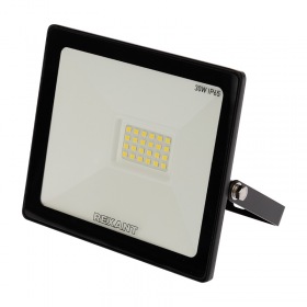 REXANT Прожектор светодиодный 30 Вт 200–260В IP65 2400 лм 6500 K холодный свет REXANT