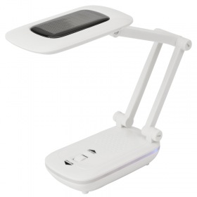 REXANT Светильник настольный REXANT Сиквел Про c солнечной панелью и с ночником, 220 В, LED, 5 Вт, 4000 К, бесступенчатое диммирование, заряжаемый, 2 ч автономной работы