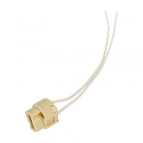 REXANT Цоколь «патрон» G9  с проводом 15 см, белый c этикеткой REXANT