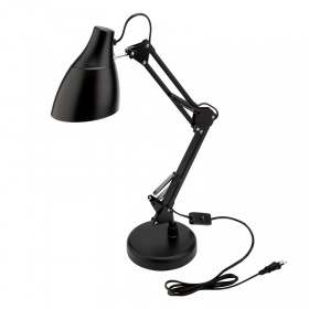 REXANT Светильник настольный REXANT Рубикон на металлической стойке с основанием, с цоколем Е27, 60 Вт, цвет антрацит