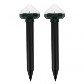 REXANT Набор отпугивателей кротов с садовым фонариком (R20*2 кристалл) REXANT