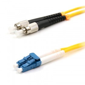 REXANT Патч-корд оптический переходной (SM), 9/125 (OS2), LC/UPC-FC/UPC, (Duplex), LSZH, 15м