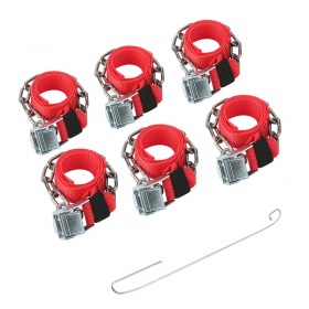 REXANT Цепи (браслеты) противоскольжения REXANT для легковых автомобилей, однорядные, к-т 6 шт.