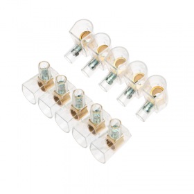 REXANT Концевой зажим винтовой изолированный КЗВИ 10 мм (5х1) (10 шт./уп.) REXANT