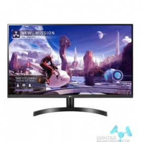 LG LCD LG 31.5' 32QN600-B черный {IPS 2560х1440 75Hz 5ms 350cd 178/178 1000:1 HDR10 5ms 10bit(8bit+FRC) 2xHDMI1.4  DisplayPort1.4 FreeSync VESA }