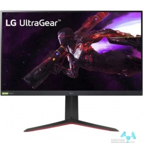 LG LCD LG 31.5'' 32GP850-B {IPS 2560х1440 180hz 1ms 350cd 178/178 1000:1 10bit(8bit+FRC) HDR10 2xHDMI2.0 DisplayPort1.4 FreeSync AudioOut 2xUSB3.2 Pivot VESA}