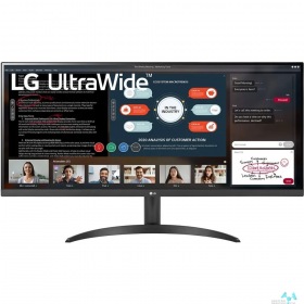 LG LCD LG 34" 34WP500-B UltraWide черный {IPS 2560x1080 21:9 матовая 250cd 178/178 HDMI}