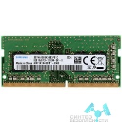 Samsung Samsung DDR4 8Gb 3200MHz M471A1K43DB1-CWE OEM PC4-25600 CL19 SO-DIMM 260-pin 1.2В original single rank